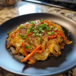 Savory Miso Ginger Cabbage Stir Fry With Sesame Drizzle 4 Savory Miso Ginger Cabbage Stir Fry With Sesame Drizzle 1767797894.9128458