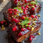 Slow Cooked Caramelized Beef Belly With Pomegranate Glaze 4 Slow Cooked Caramelized Beef Belly With Pomegranate Glaze 1767846868.3311675