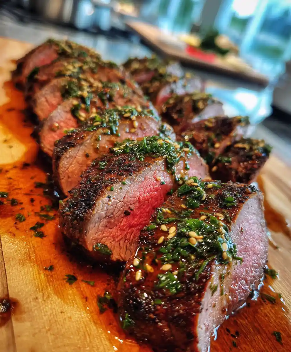 Slow Cooker Beef Tenderloin With Coffee Cocoa Rub And Herb Butter Drizzle 5 Slow Cooker Beef Tenderloin with Coffee Cocoa Rub and Herb Butter Drizzle