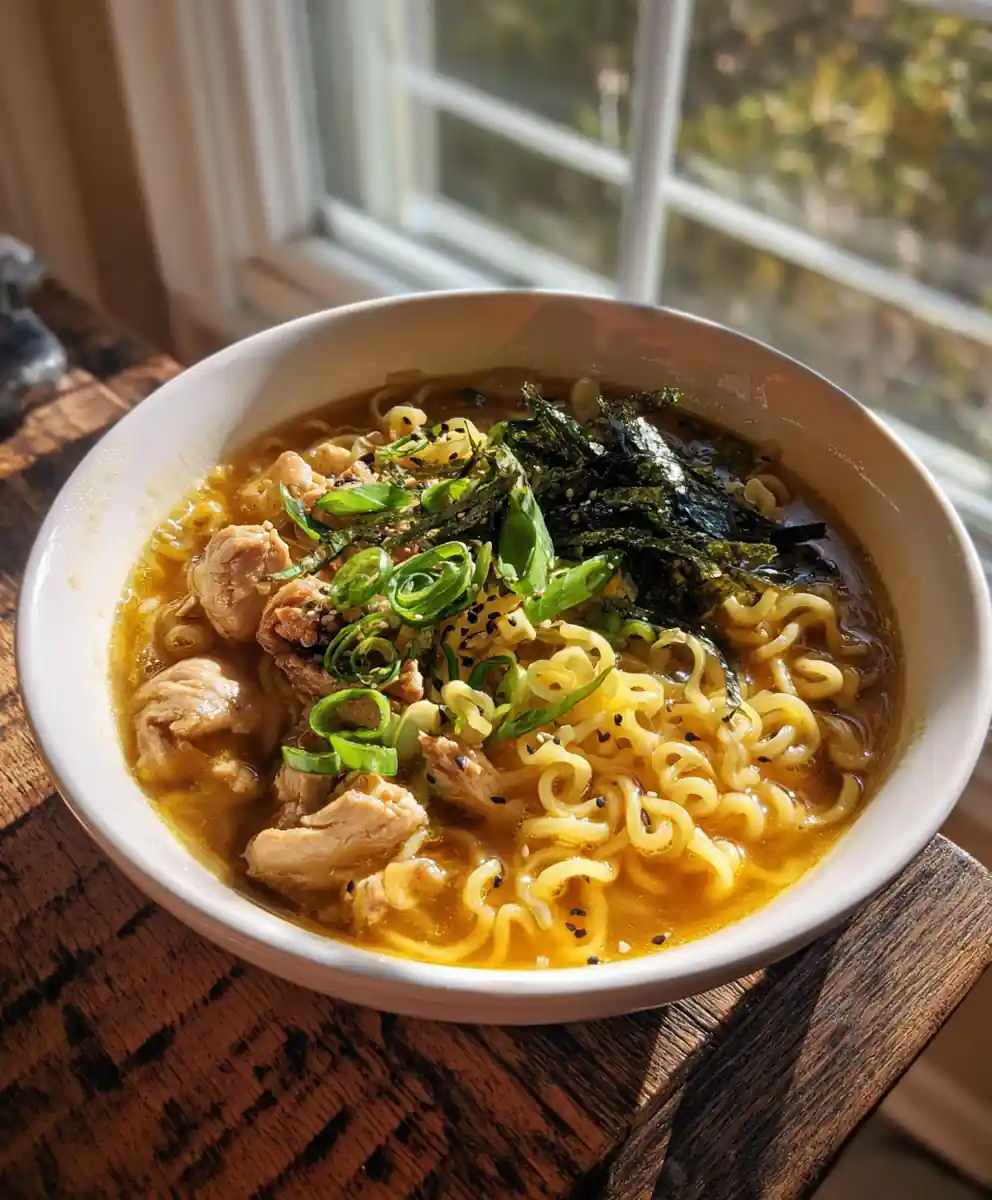 Slow Cooker Ramen Noodles With Miso Garlic Butter Swirl 5 Slow Cooker Ramen Noodles with Miso Garlic Butter Swirl