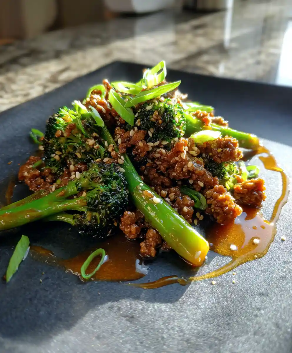 Smoky Honey Garlic Ground Beef And Broccoli Stir Fry 5 Smoky Honey Garlic Ground Beef and Broccoli Stir Fry