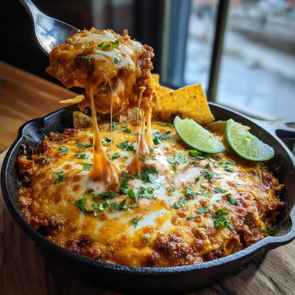 Walking Taco Casserole With Smoky Chipotle Cream Swirl 4 Walking Taco Casserole with Smoky Chipotle Cream Swirl