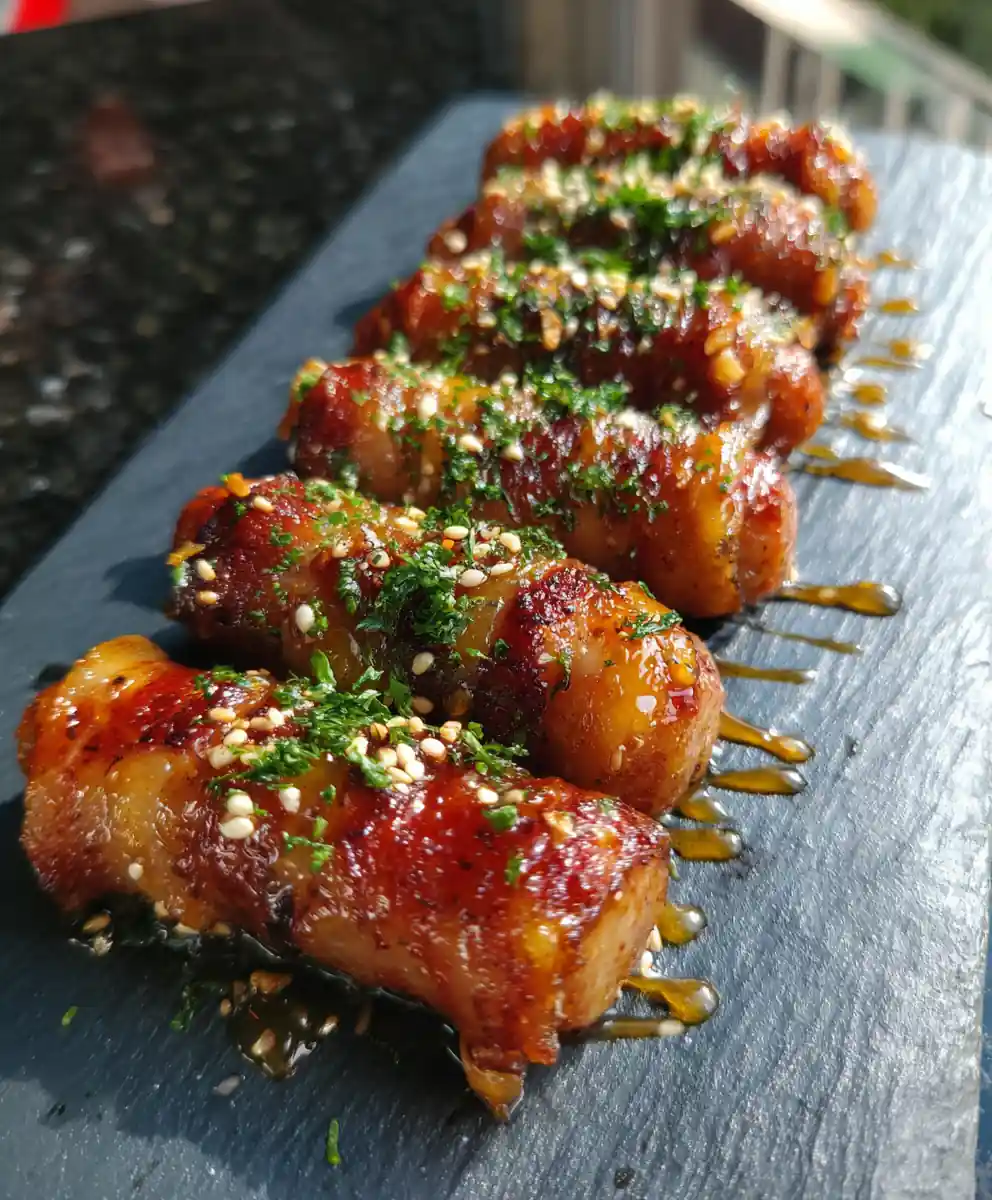 Brown Sugar Smokies Wrapped In Coconut Crisps 5 Brown Sugar Smokies Wrapped In Coconut Crisps