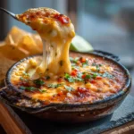 Cheesy Rotel Ranch Queso With Charred Poblano Swirl 6 Cheesy Rotel Ranch Queso With Charred Poblano Swirl 1772081386.343767