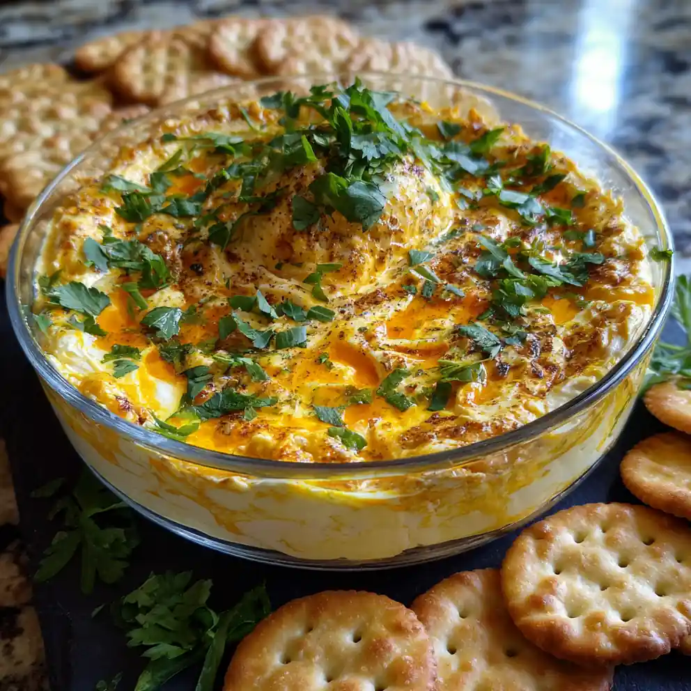 Humpty Dumpty Dip With Smoky Chipotle Lime Swirl 1772098221.3481169