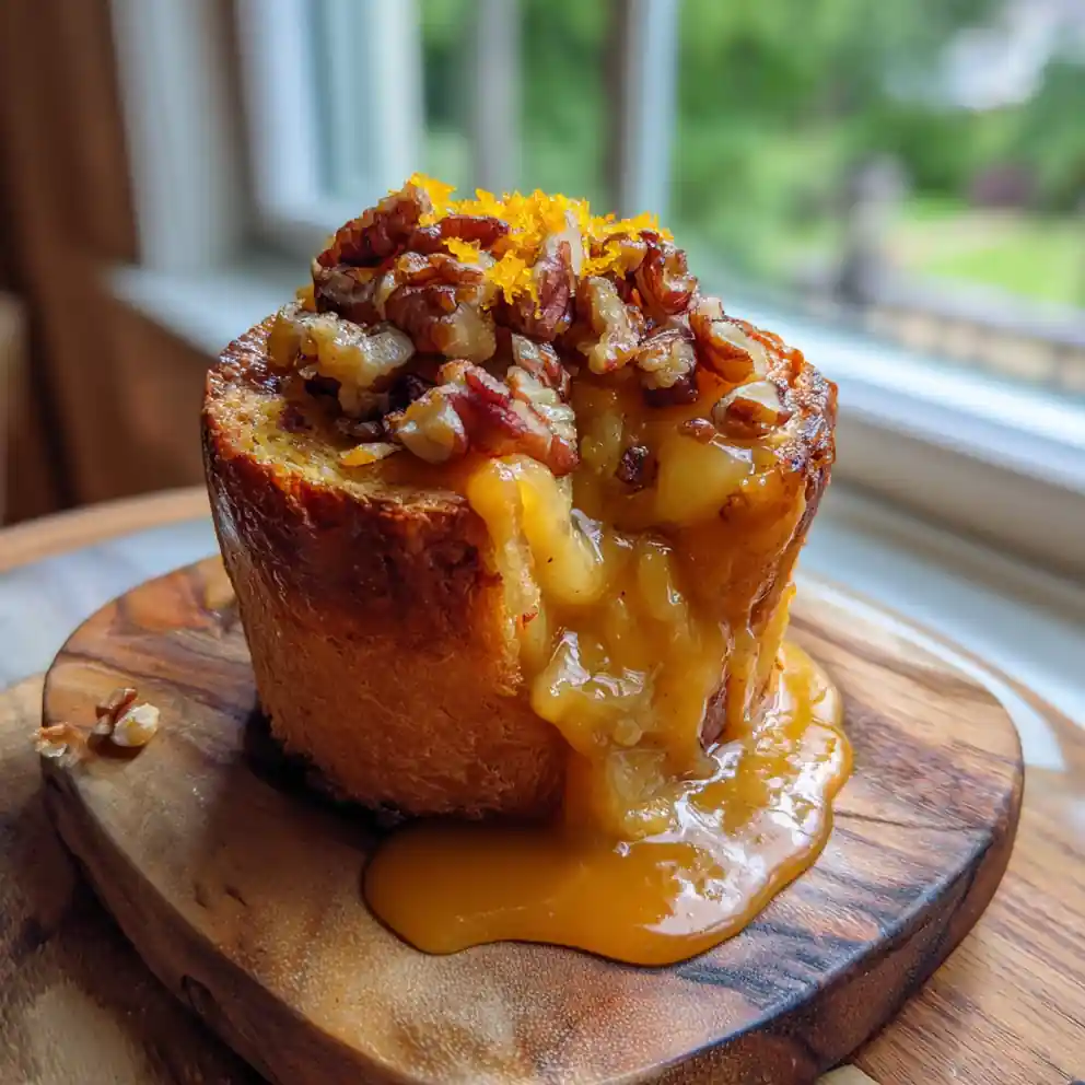 Orange Cream Cheese Swirled Apple Pecan French Toast Cups 4 Orange Cream Cheese Swirled Apple Pecan French Toast Cups