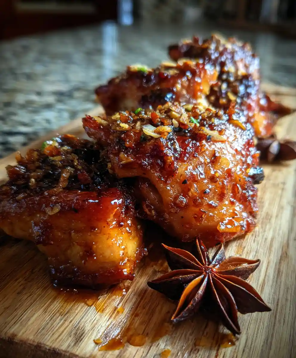 Sticky Chinese Bbq Chicken With Star Anise Honey Glaze 5 Sticky Chinese Bbq Chicken With Star Anise Honey Glaze