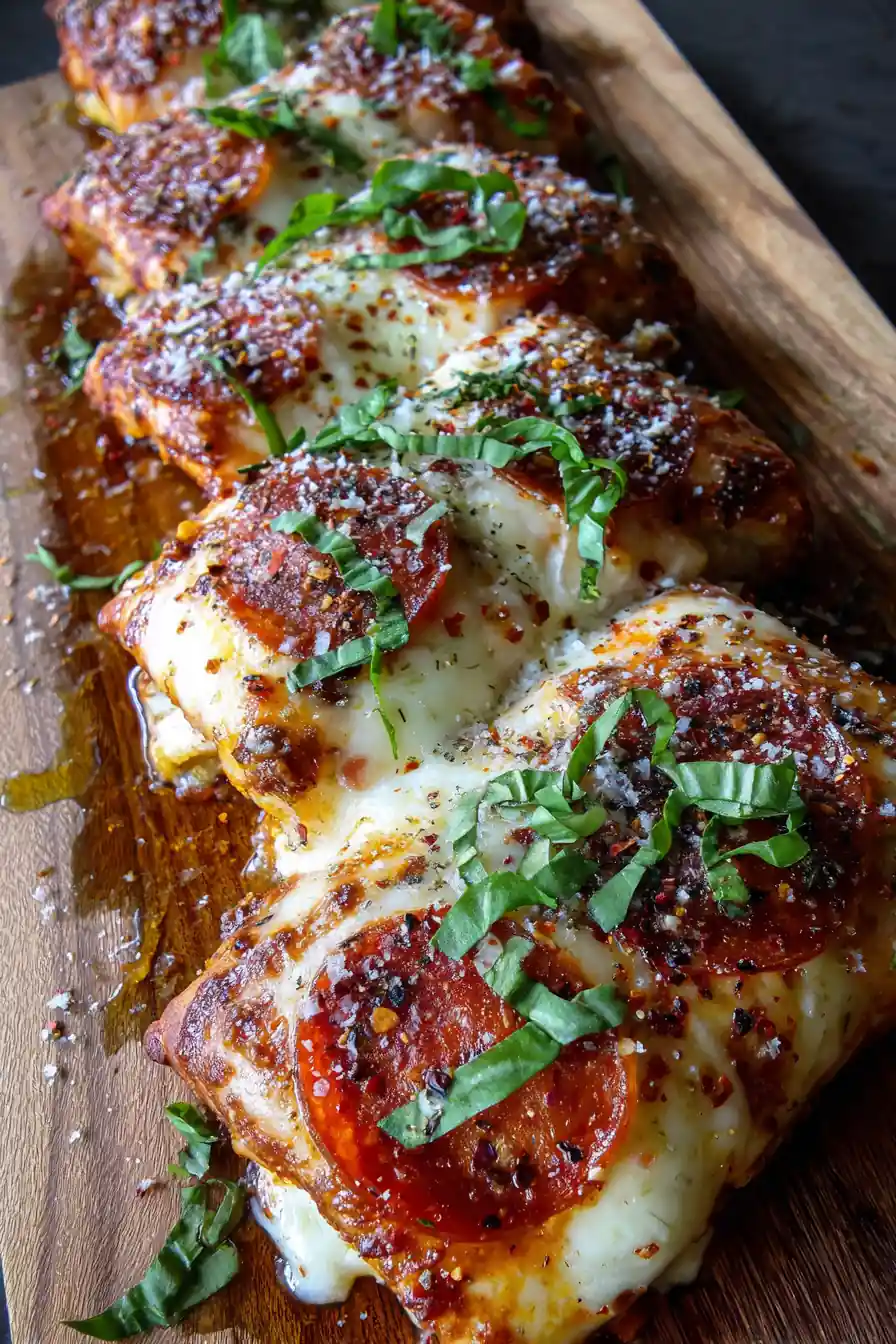 Cheesy Pepperoni Pizza Roll Ups 5 Cheesy Pepperoni Pizza Roll Ups