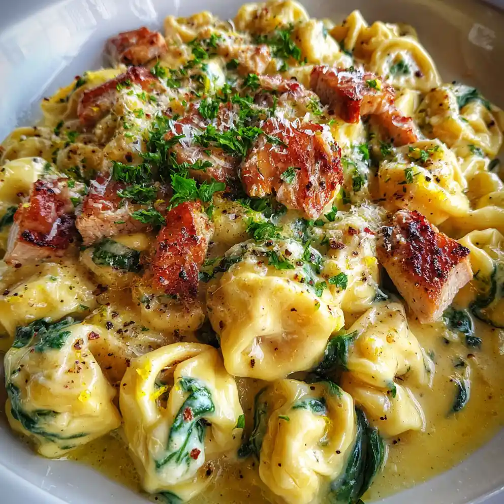 Creamy Turkey Tortellini Carbonara 1772985796.9299526