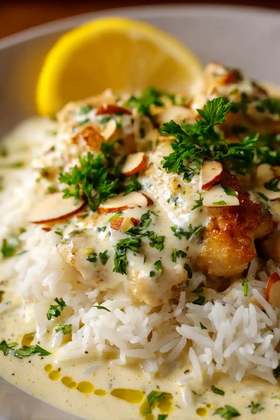 Homemade Creamy Smothered Chicken And Rice – Quick And Tasty!