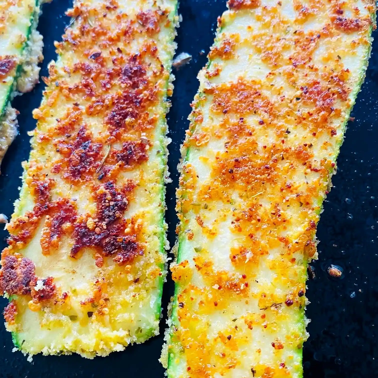 Blackstone Crispy Parmesan Zucchini 3 Recipe image