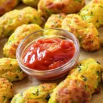 Crispy Cheesy Zucchini Tots 4 Crispy Cheesy Zucchini Tots