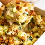 Creamy Chicken and Zucchini Stuffing Bake 4 Creamy Chicken and Zucchini Stuffing Bake