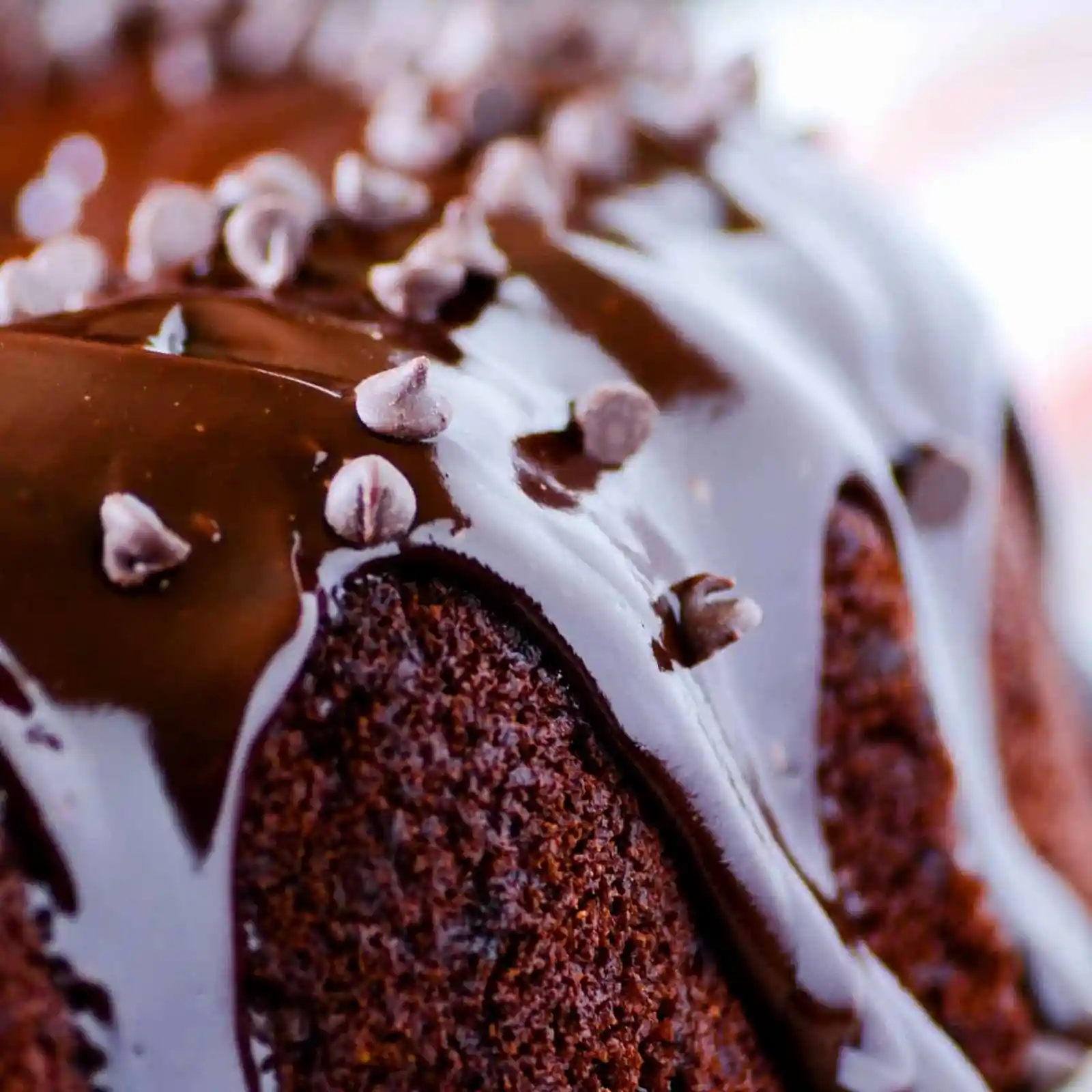 Decadent Chocolate Zucchini Bundt Cake with Ganache 3 Recipe image