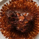 Healthy Double Chocolate Zucchini Protein Muffins