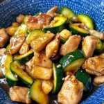 Quick Savory Chicken and Zucchini Stir Fry