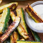Crispy Low-Carb Parmesan Zucchini Fries in the Air Fryer 4 Crispy Low-Carb Parmesan Zucchini Fries in the Air Fryer