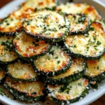 Crispy Garlic Parmesan Roasted Zucchini 4 Crispy Garlic Parmesan Roasted Zucchini