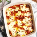 Baked Italian Zucchini with Marinara and Mozzarella 4 Baked Italian Zucchini with Marinara and Mozzarella