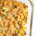 Cheesy Low Carb Zucchini Bake 4 Cheesy Low Carb Zucchini Bake