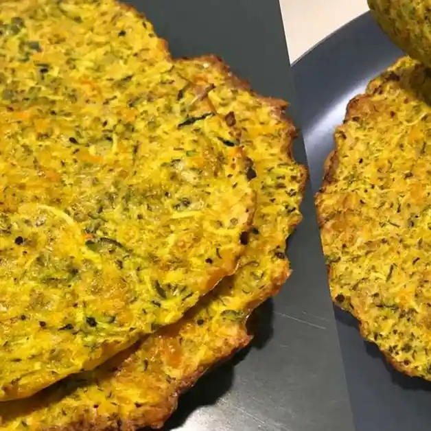 Low Carb Keto Zucchini Tortillas 3 Recipe image
