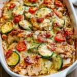 One-Pan Mediterranean Chicken and Zucchini Bake 4 One-Pan Mediterranean Chicken and Zucchini Bake