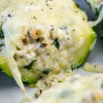 White Lasagna Zucchini Boats 4 White Lasagna Zucchini Boats