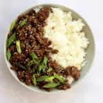 Fast Korean-Style Ground Beef Bowls 4 Fast Korean-Style Ground Beef Bowls