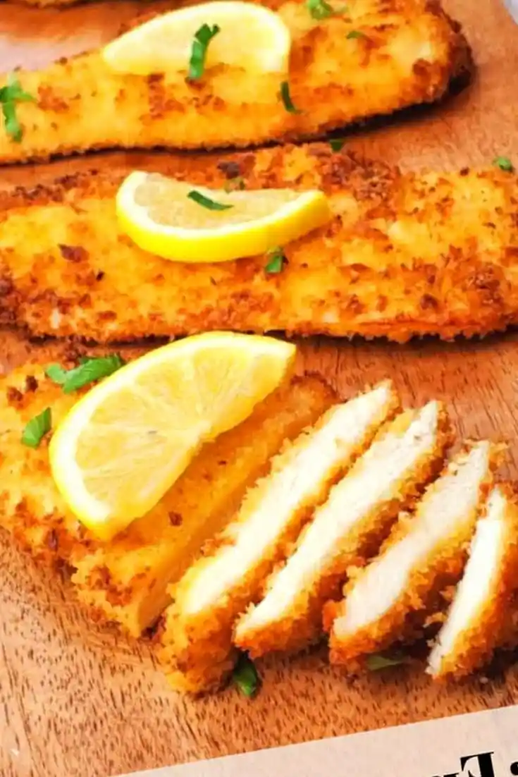 Crispy Air Fryer Chicken Cutlets 3 Recipe image