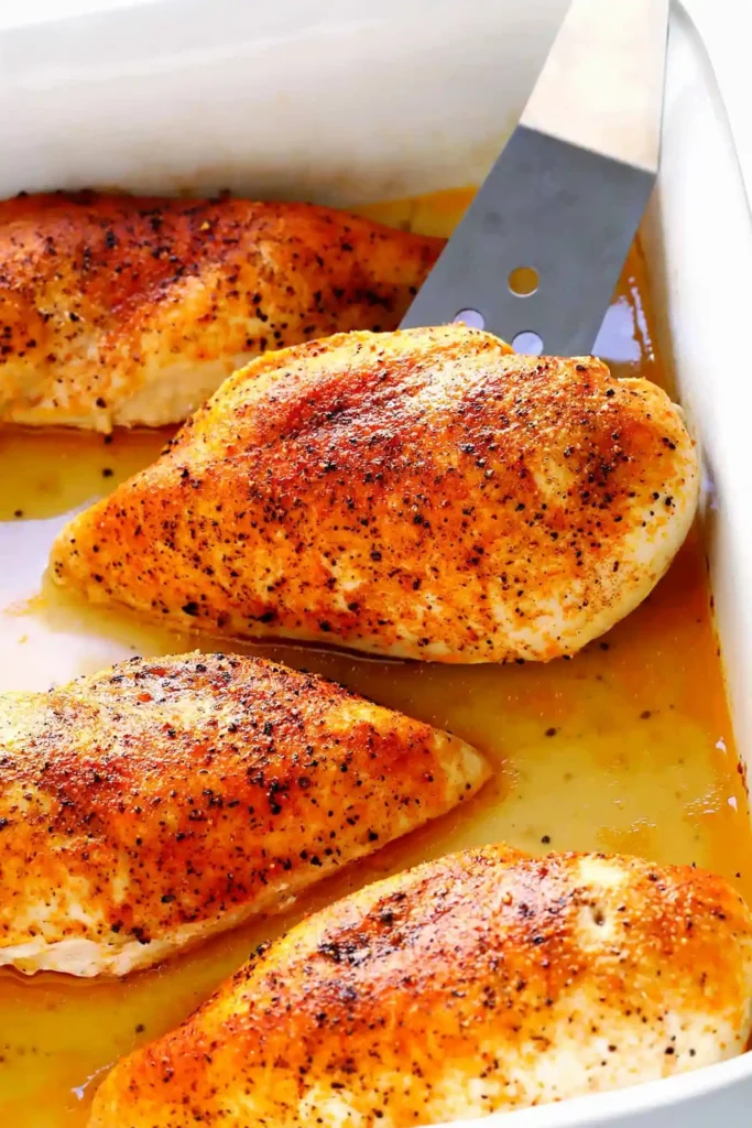 Juicy Oven Baked Chicken Breasts