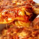 Beef and Cheese Manicotti 4 Beef and Cheese Manicotti