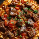 Hearty Beef Giouvetsi: Traditional Greek Beef Orzo Pasta 4 Hearty Beef Giouvetsi: Traditional Greek Beef Orzo Pasta