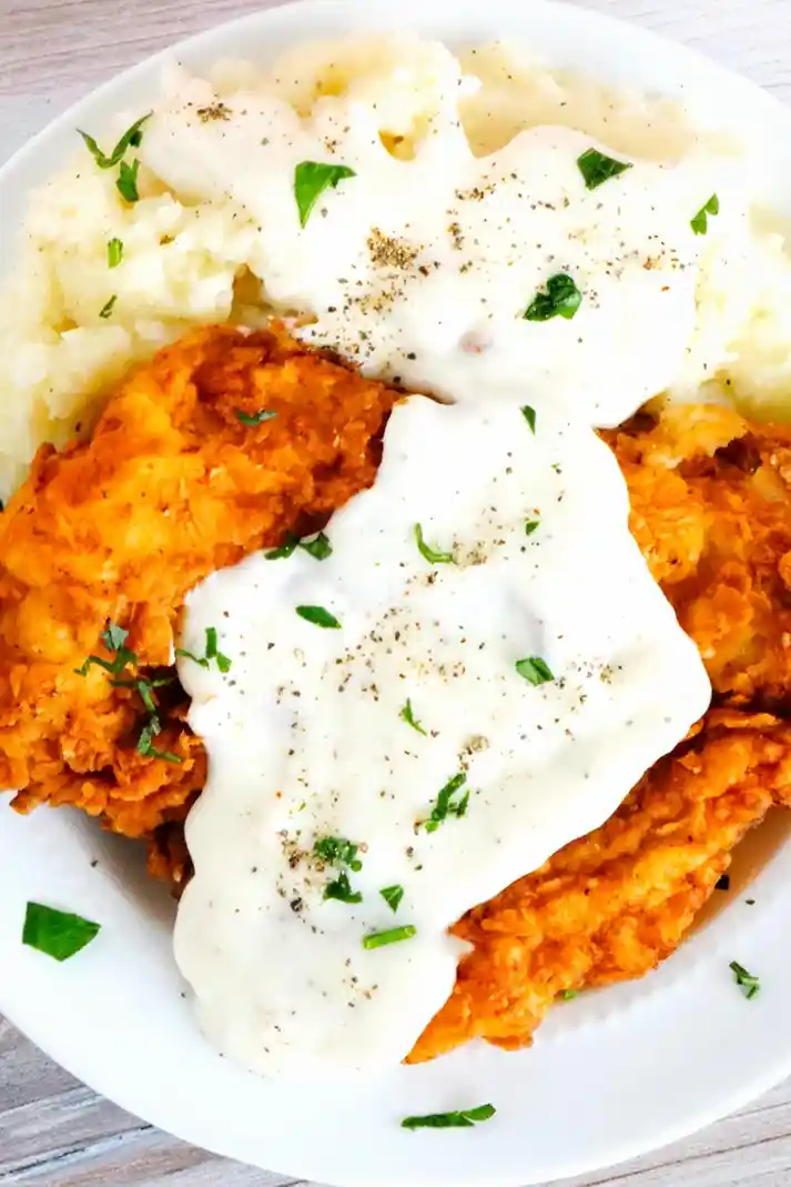 Chicken Fried Chicken with Country Gravy 3 Recipe image