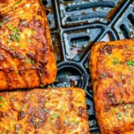 Quick Air Fryer Salmon Fillets 4 Quick Air Fryer Salmon Fillets