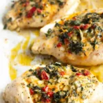 Cheesy Spinach Stuffed Chicken Breast 4 Cheesy Spinach Stuffed Chicken Breast