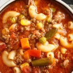 Hearty Ground Beef and Vegetable Soup 4 Hearty Ground Beef and Vegetable Soup