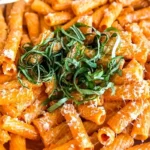 Creamy Spicy Rigatoni with Tomato Vodka-Style Sauce 4 Creamy Spicy Rigatoni with Tomato Vodka-Style Sauce