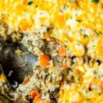 Savory Cheesy Beef and Rice Bake 4 Savory Cheesy Beef and Rice Bake