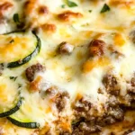 Cheesy Ground Beef and Zucchini Casserole 4 Cheesy Ground Beef and Zucchini Casserole