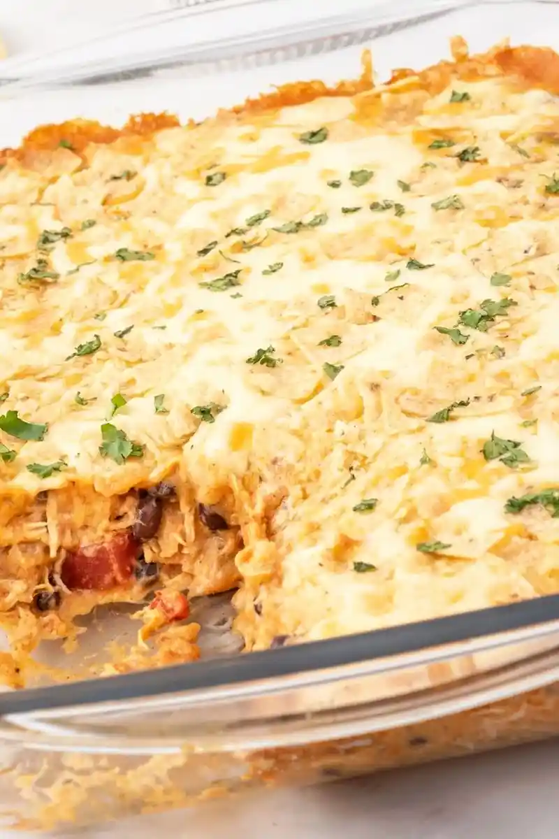 Easy Chicken Taco Casserole 3 Recipe image