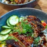 Savory Chicken Thigh Rice Bowls 4 Savory Chicken Thigh Rice Bowls