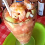 Authentic Mexican Shrimp Cocktail (Coctel de Camarones) 4 Authentic Mexican Shrimp Cocktail (Coctel de Camarones)
