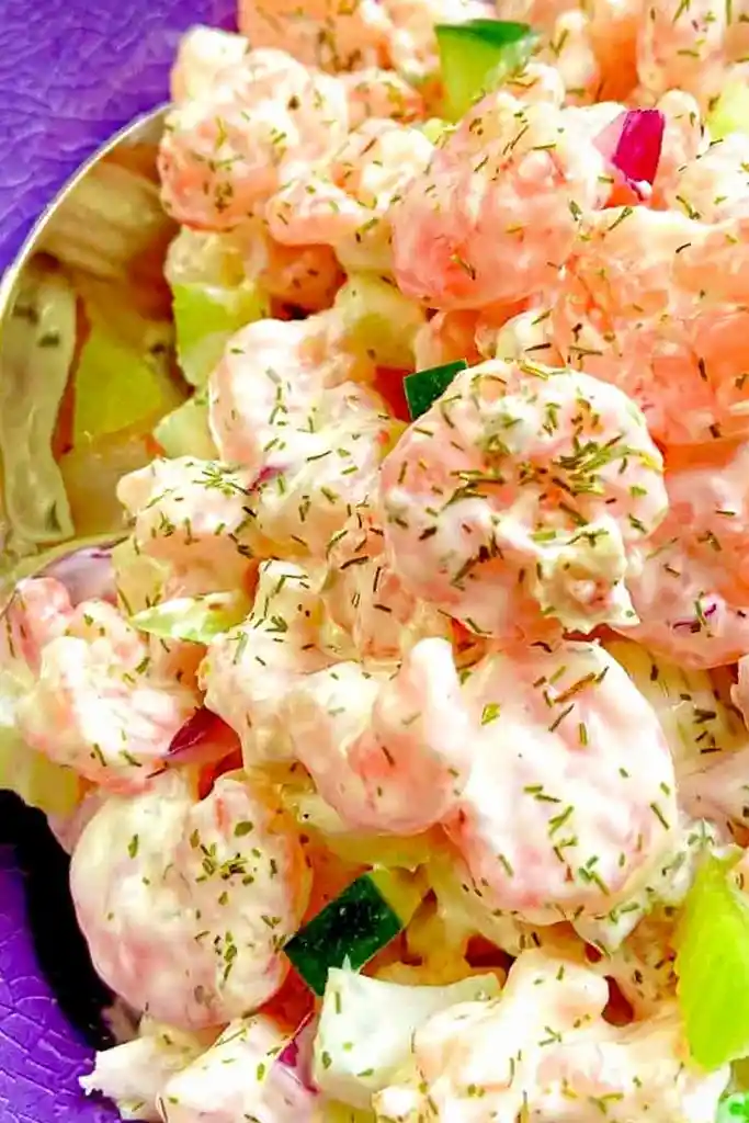 Creamy Cold Shrimp Salad with Fresh Dill 3 Recipe image