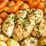 Slow Cooker Garlic Herb Chicken and Root Vegetables 4 Slow Cooker Garlic Herb Chicken and Root Vegetables