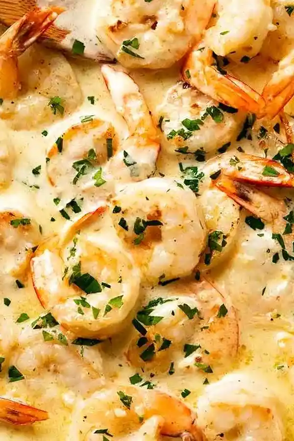 Indulgent Creamy Garlic Shrimp 3 Recipe image