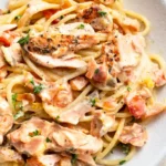 Creamy Lemon and Fresh Tomato Salmon Pasta 4 Creamy Lemon and Fresh Tomato Salmon Pasta
