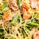 Creamy Salmon and Asparagus Pasta 4 Creamy Salmon and Asparagus Pasta