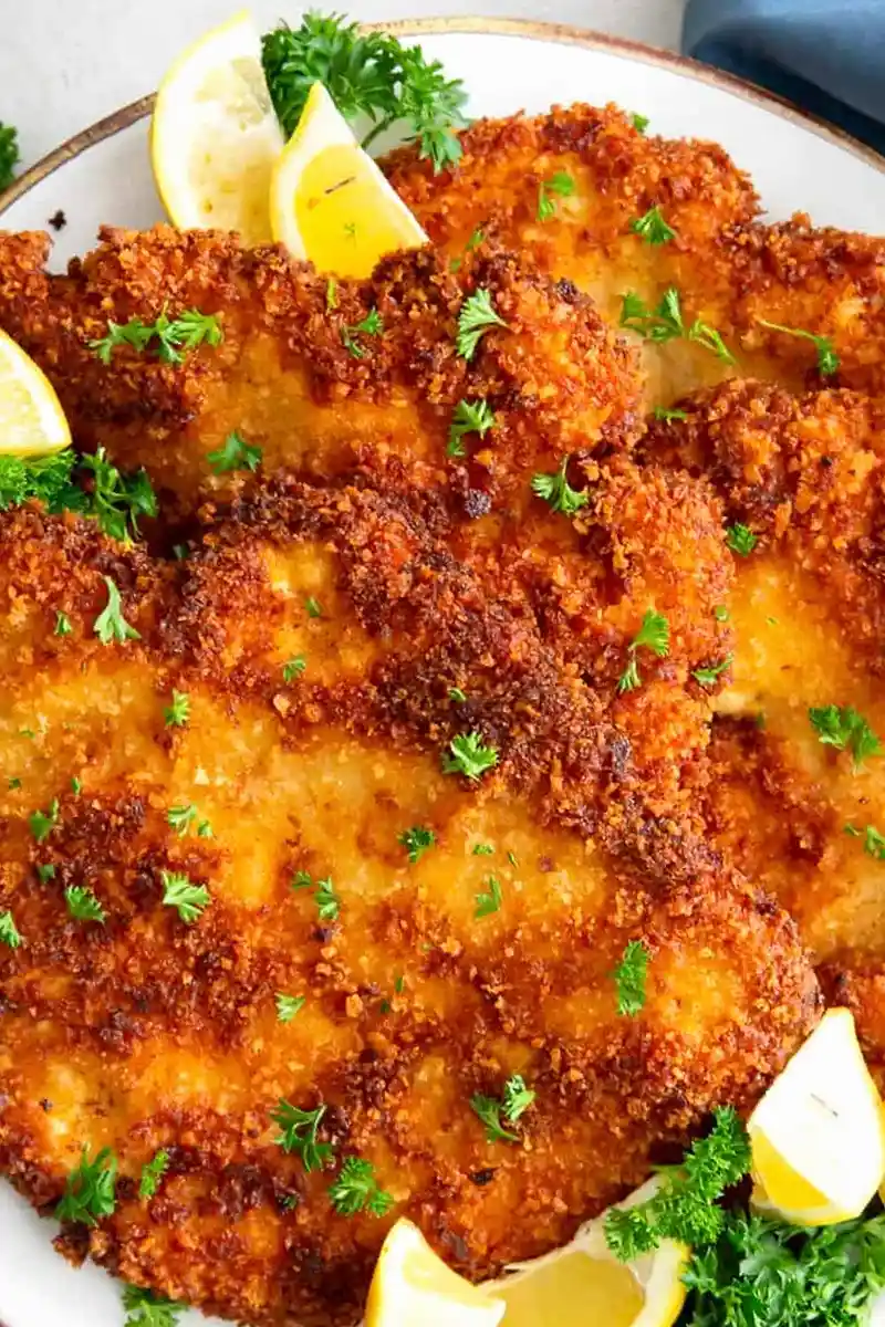 Crispy Golden Chicken Schnitzel 3 Recipe image