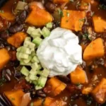 Slow Cooker Sweet Potato and Black Bean Chili 4 Slow Cooker Sweet Potato and Black Bean Chili