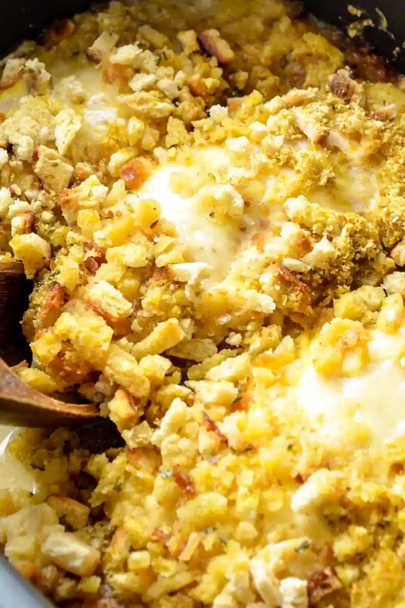 Slow Cooker Swiss Chicken Casserole 3 Recipe image